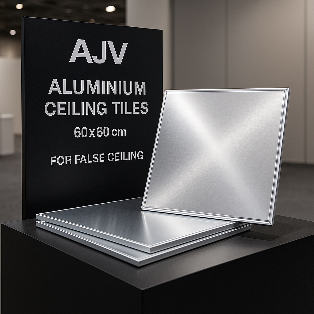 بررسی خرید و قیمت تایل آلومینیومی 60 در 60 سقف کاذب با اشاره به برند AJV