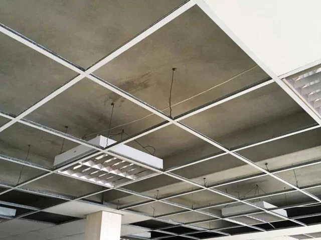 آموزش نصب پنل روشنایی  60 در 60 بروی سازه کلیک سقف کاذب