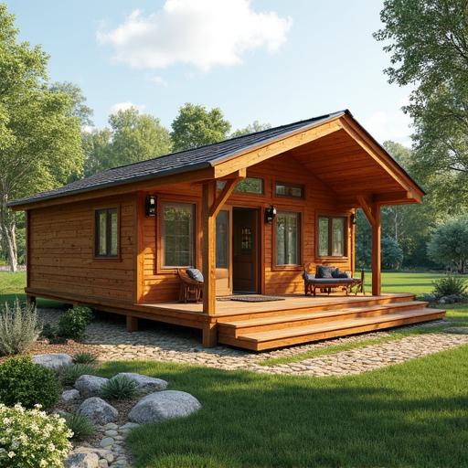 قیمت خانه های پیش ساخته چوبی در سال 1404