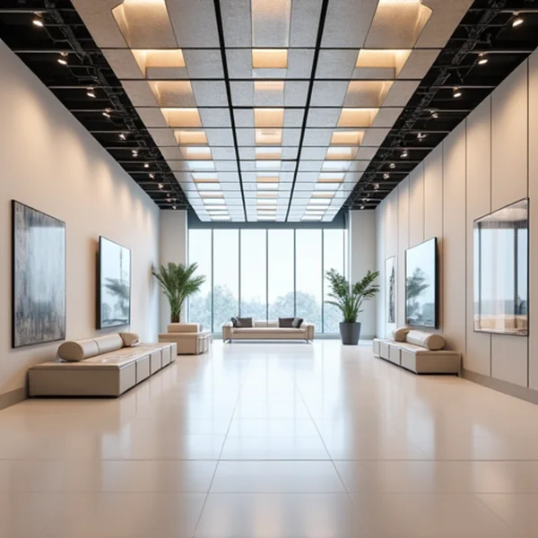 تایل آلومینیومی سقف کاذب AJV درچه صنایعی کاربرد دارد ؟