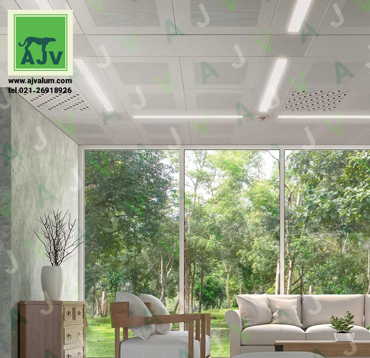ویژگی سقف کاذب تایل آلومینیومی ای جی وی