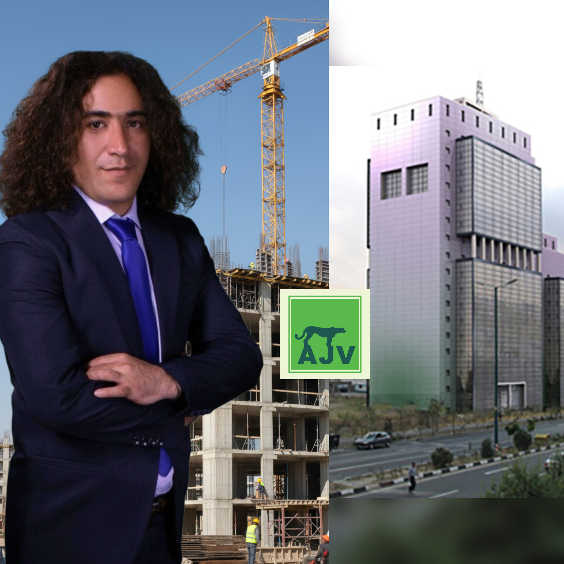 رضا حسینی؛ طراح سازه، مشاور، تأمین‌کننده و مجری پروژه طوبی تهران