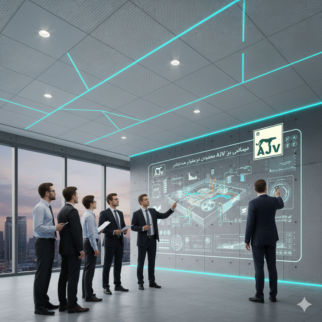 نقش تایلهای آلومینیومی در سیستم تهویه هوشمند ساختمانهای مدرن با برند AJV