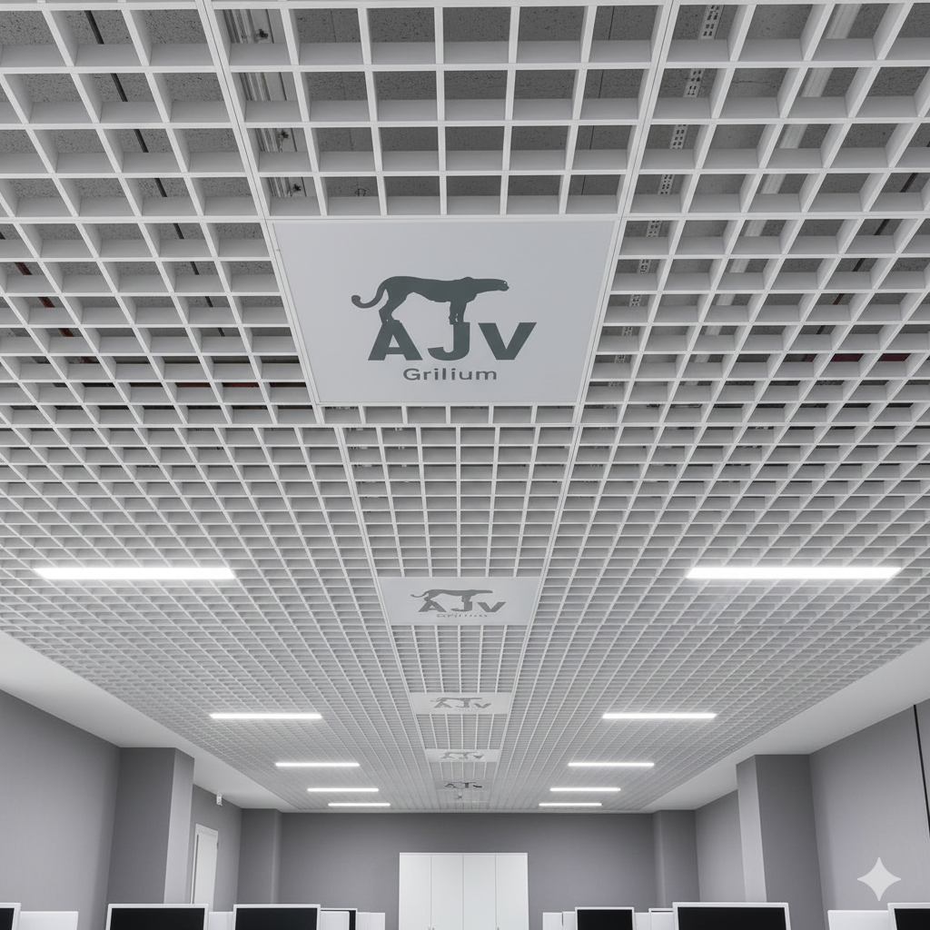 مقایسه تخصصی سقف های آلومینیومی گریلیوم ۹ ۱۶ و ۳۶ چشمه AJ - انتخاب هوشمندانه برای  هر فضا