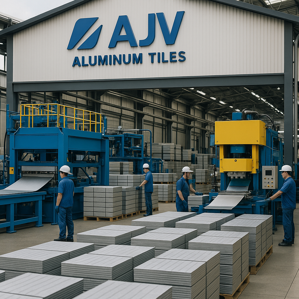 تولیدکنندگان تایل آلومینیومی در ایران: بررسی برندها و جایگاه AJV