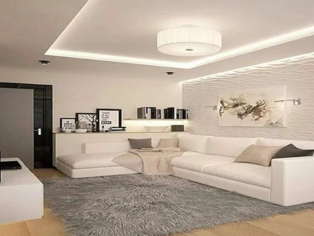 آموزش نصب باکس نور مخفی  سقف کاذب کناف