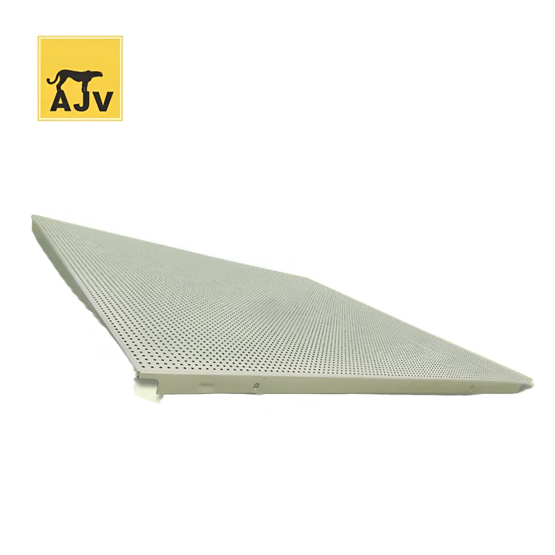 تایل آلومینیومی مدل سازه مخفی تمام پانچ